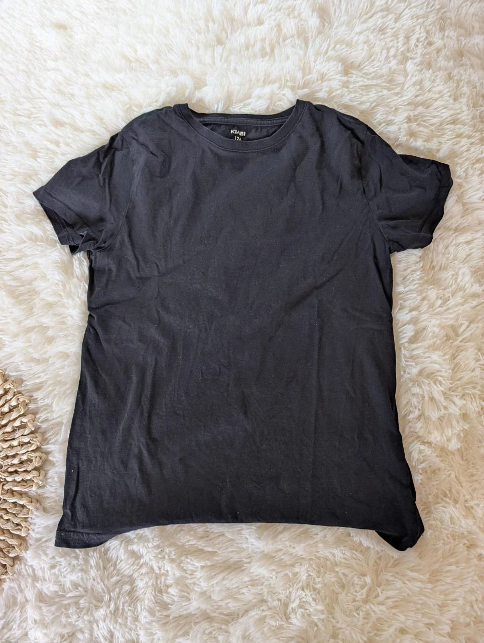 T-shirt preto básico KIABI | 12 anos – photo 2